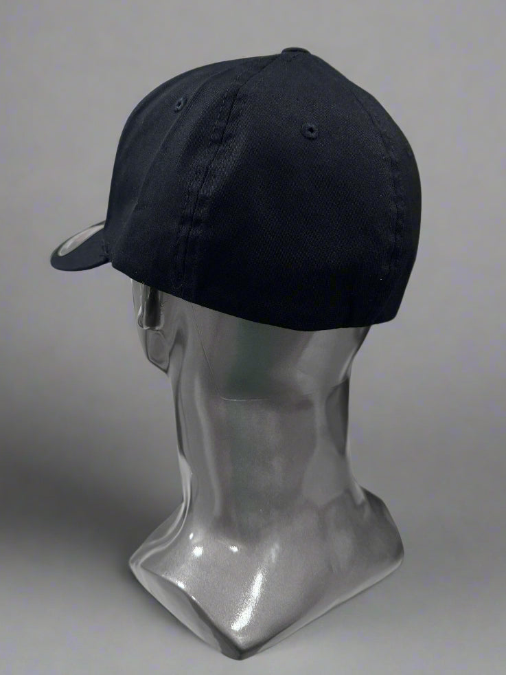 Large/XLarge Black Sir Vincent Fitted Hat
