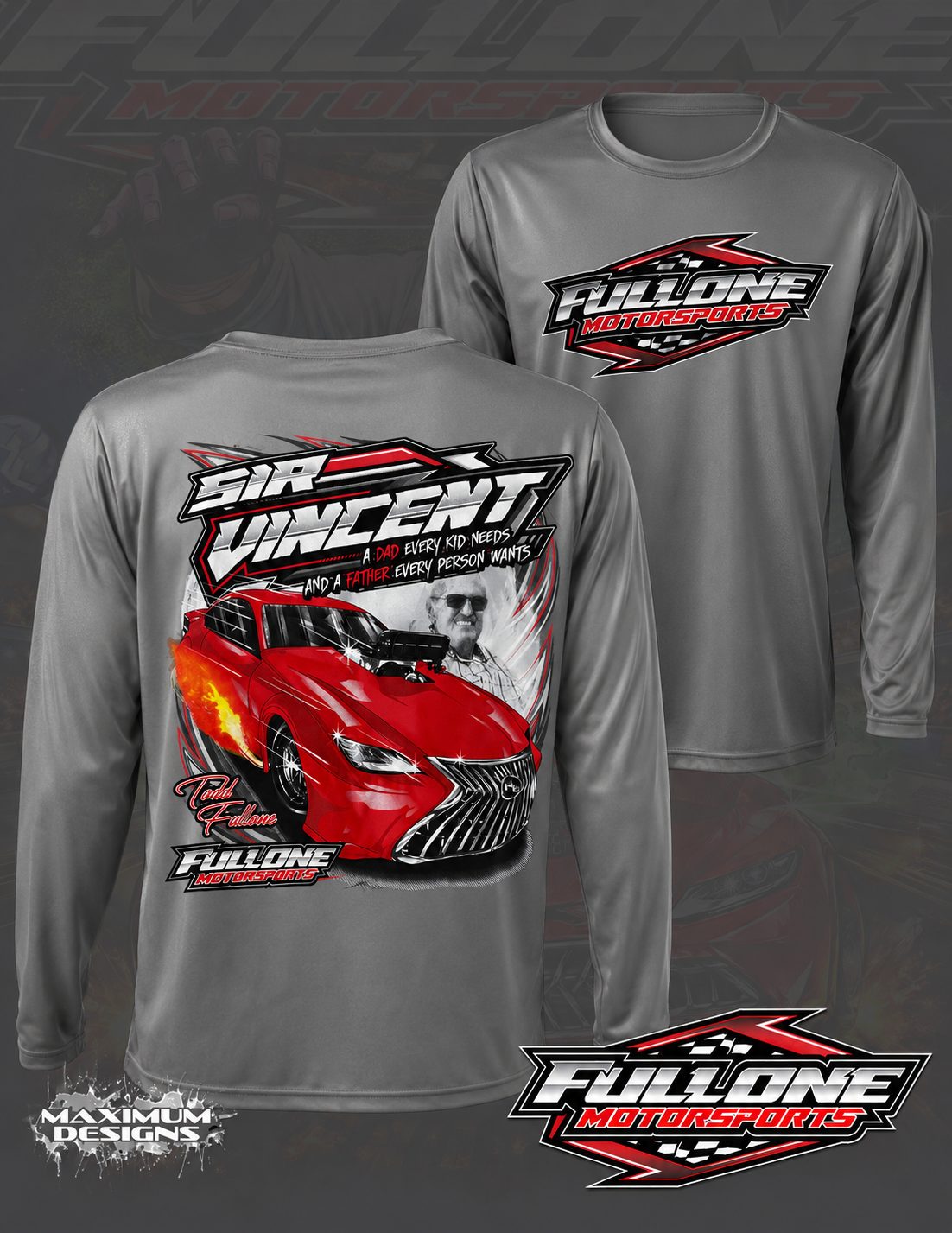 Sir Vincent Long Sleeve Dry Fit Shirt